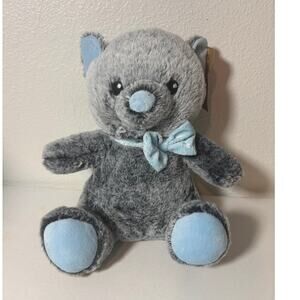 PetSmart NWT Lucky Bear Gray Plush Dog Toy Squaker 11" Stuffed Animal 2025